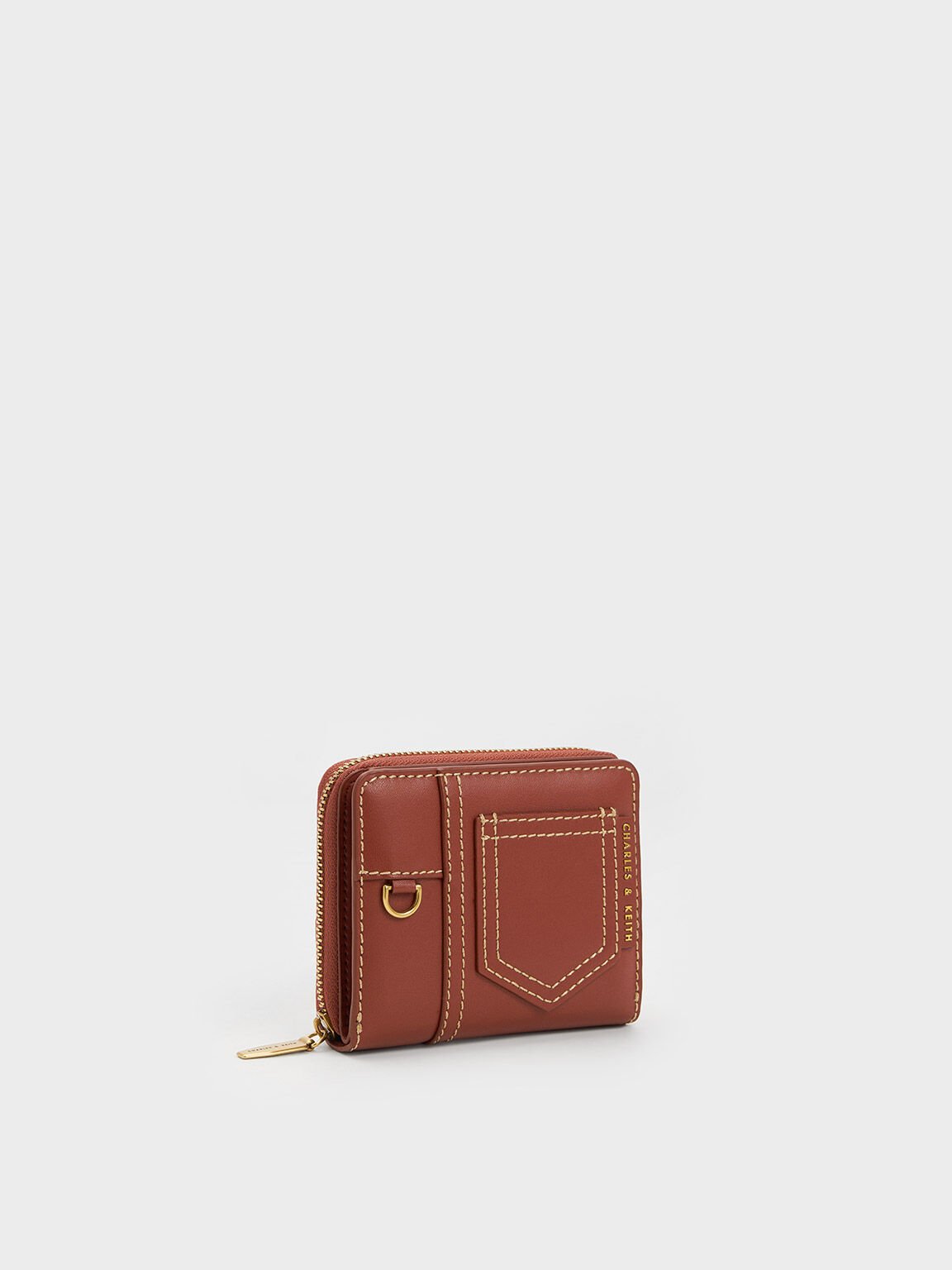 Florentine small zip around wallet top