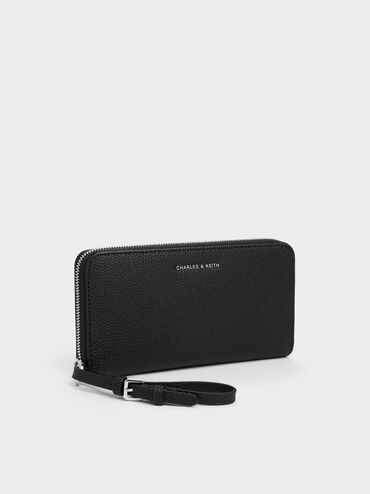 Chance Zip-Around Long Wallet, Noir, hi-res