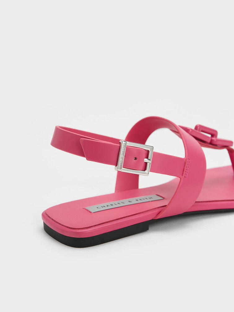 Chain-Link T-Bar Sandals, , hi-res