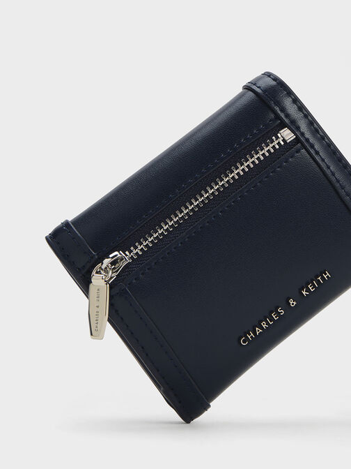 Alouette Contrast Trim Small Wallet, , hi-res