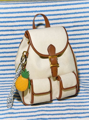 Pineapple Charm, Yellow, hi-res
