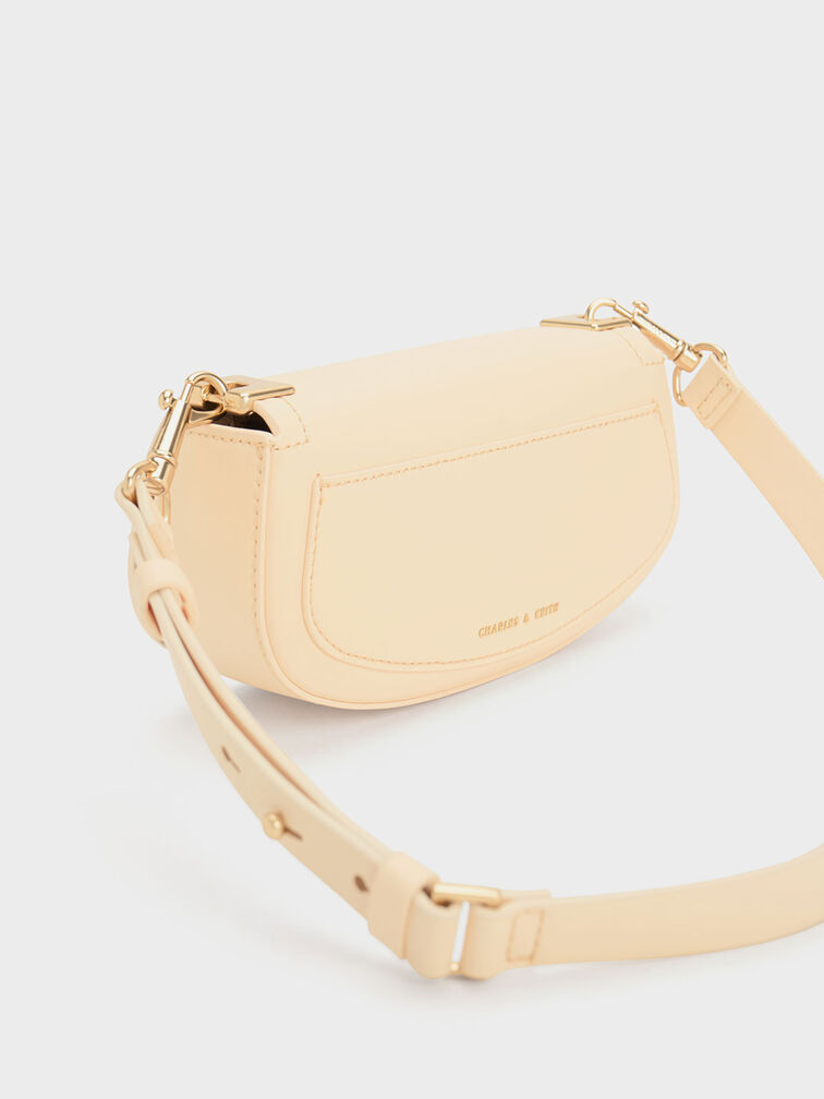 Sonnet Two-Tone Chain Handle Shoulder Bag, , hi-res