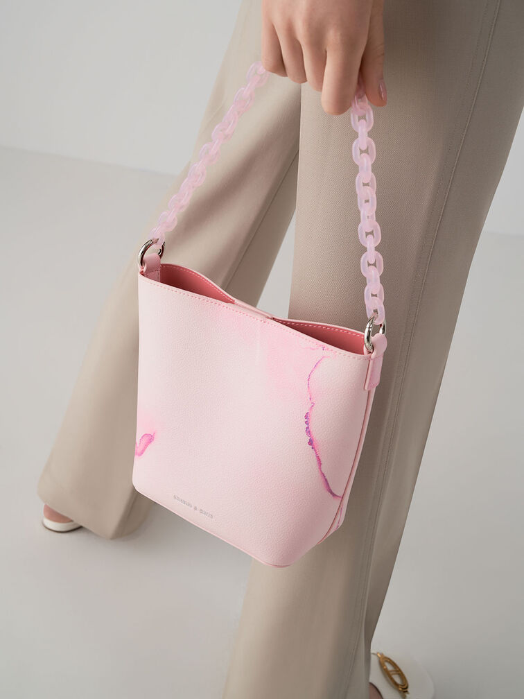 Alcott Scarf Bucket Bag, , hi-res