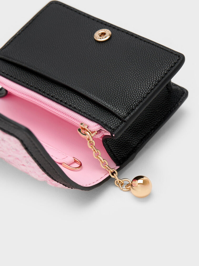 Micaela Tweed Cardholder, , hi-res