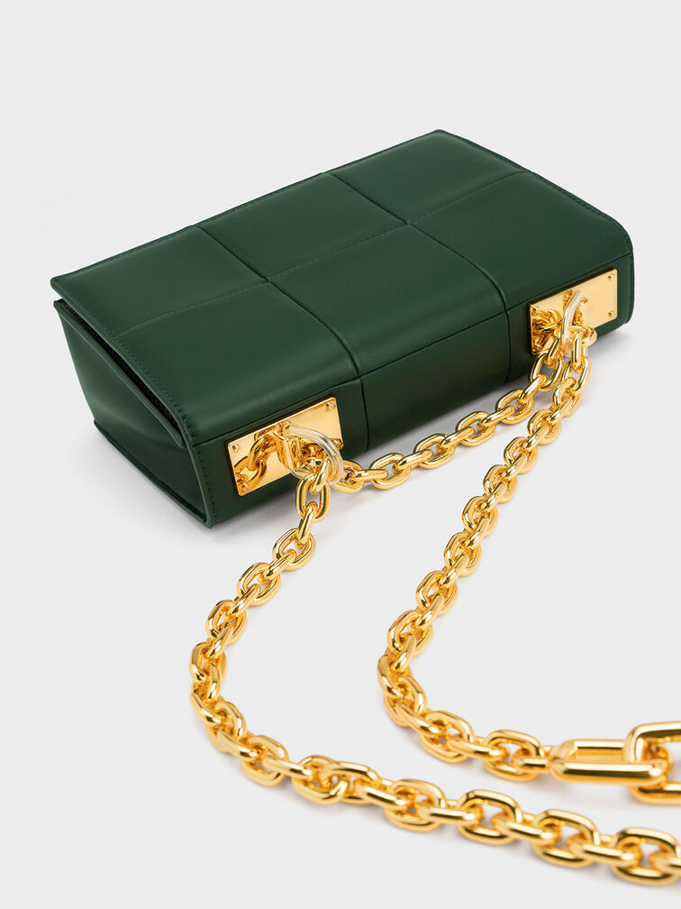 Georgette Chain Handle Bag, , hi-res