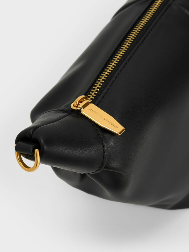 Daki Chain Handle Hobo Bag, , hi-res
