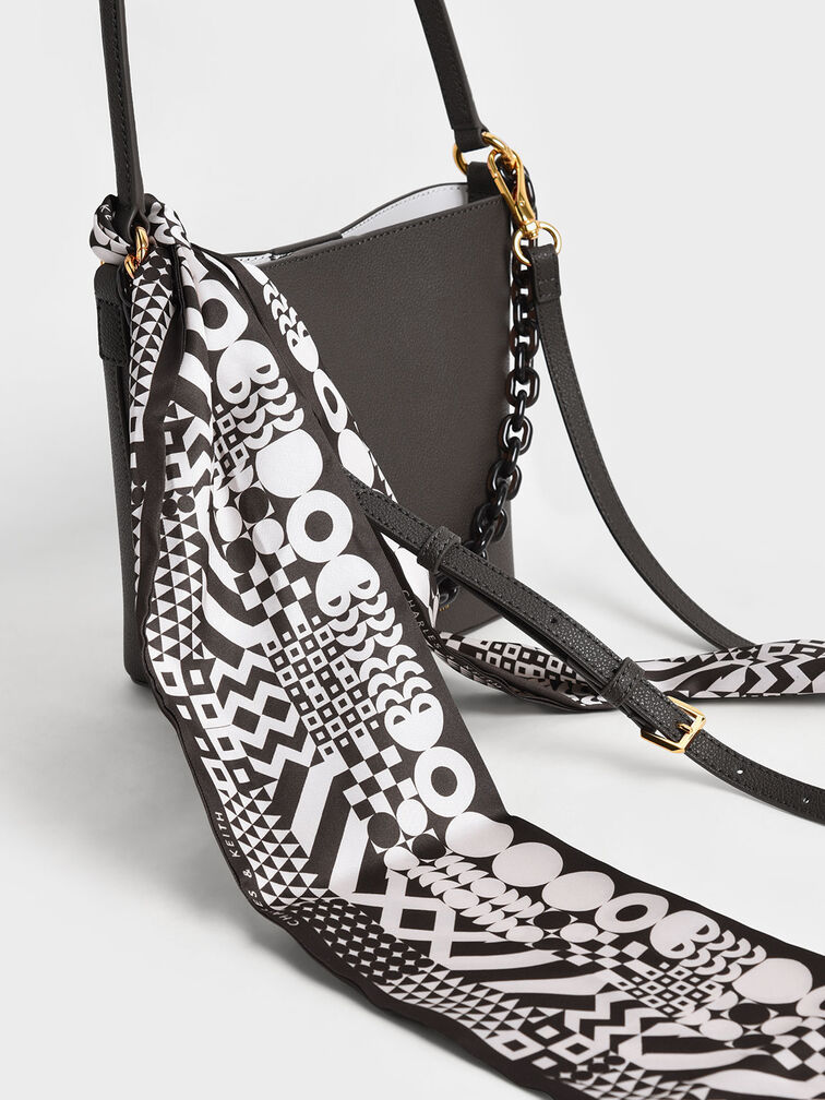 Alcott Scarf Bucket Bag, , hi-res