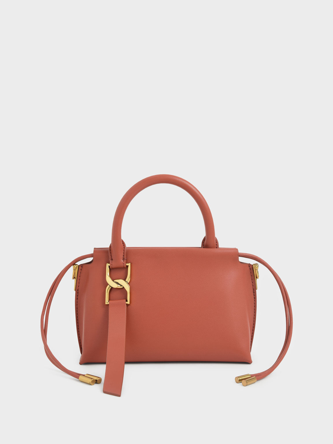 charles & keith structured crossbody bolsa