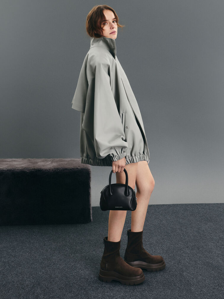 Nelly Bowling Bag, Noir, hi-res