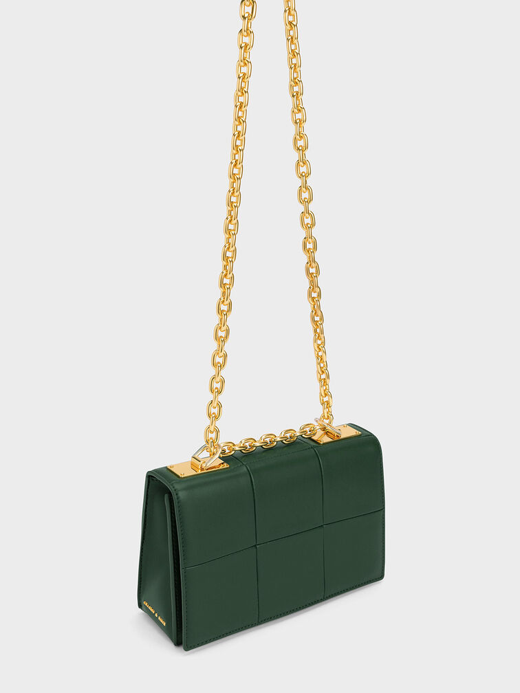 Georgette Chain Handle Bag, , hi-res