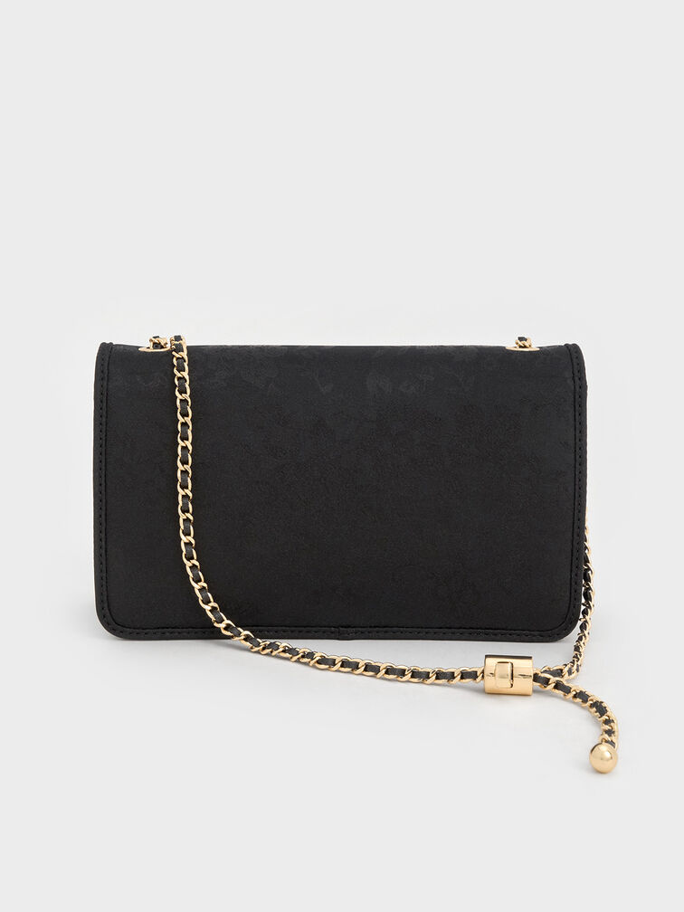 Jacquard Mini Bag, Black, hi-res