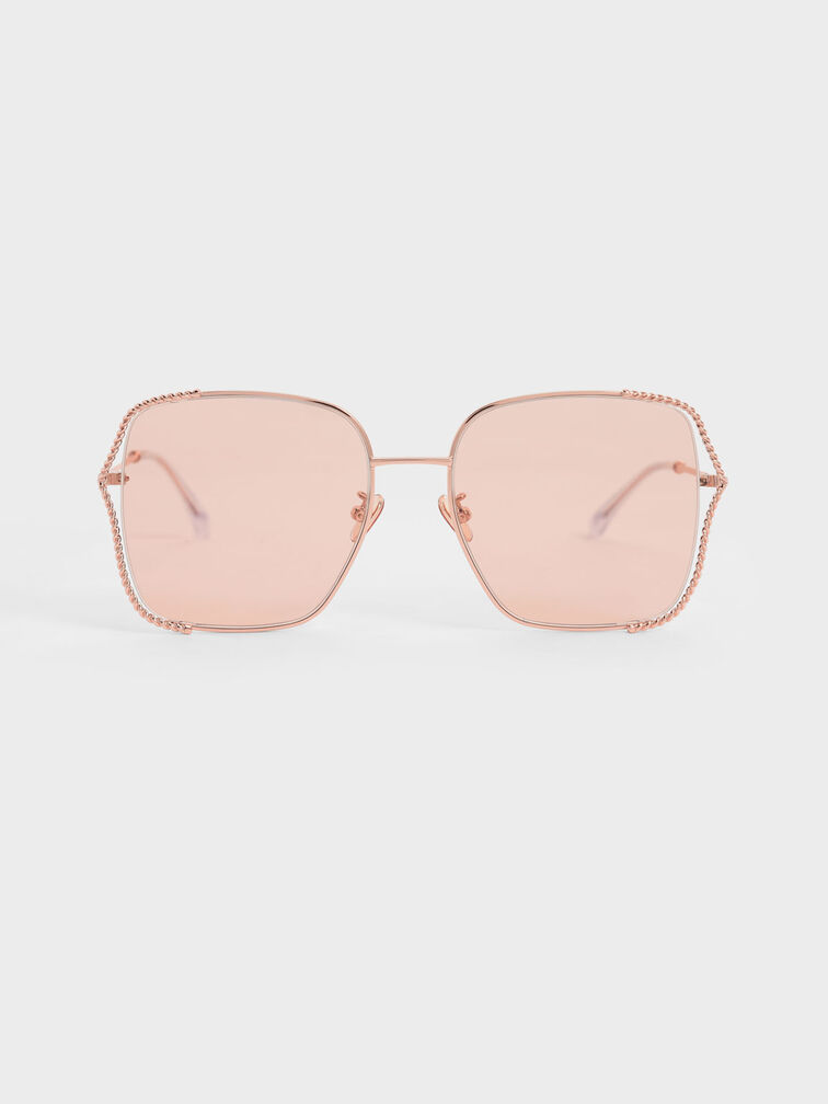 Tinted Butterfly Sunglasses, , hi-res