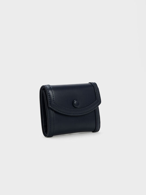 Alouette Contrast Trim Small Wallet, , hi-res