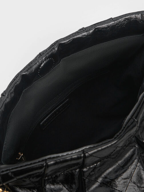 Duo Double Chain Hobo Bag, , hi-res