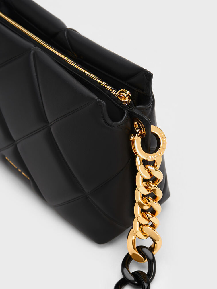Danika Chunky Chain Padded Bag, , hi-res
