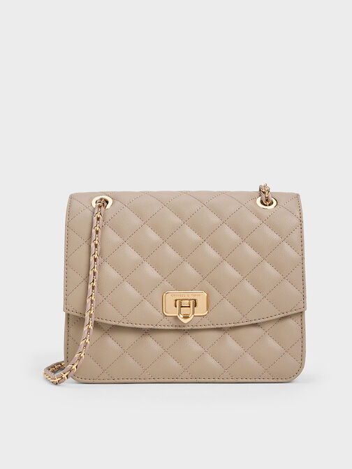 Cressida Quilted Chain Strap Bag, , hi-res
