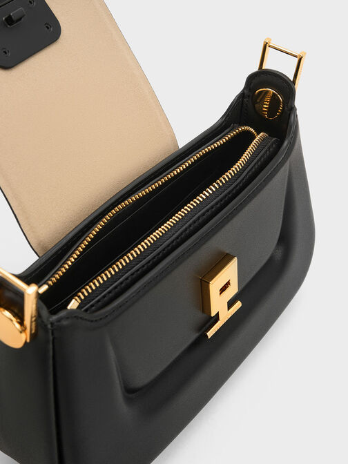 Koa Push-Lock Top Handle Bag, , hi-res