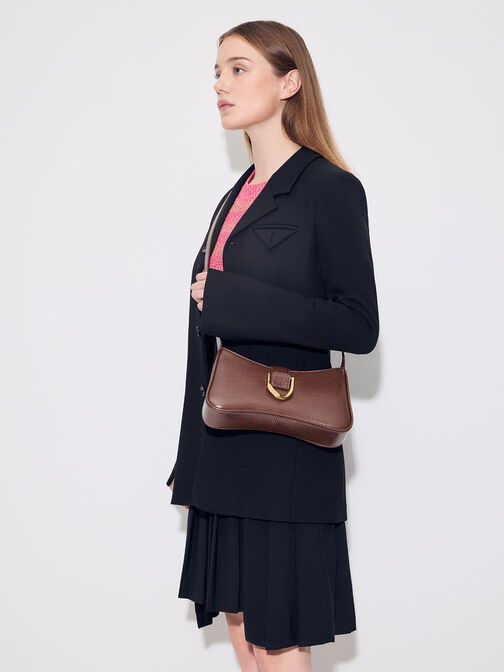 Gabine Curved Shoulder Bag, , hi-res