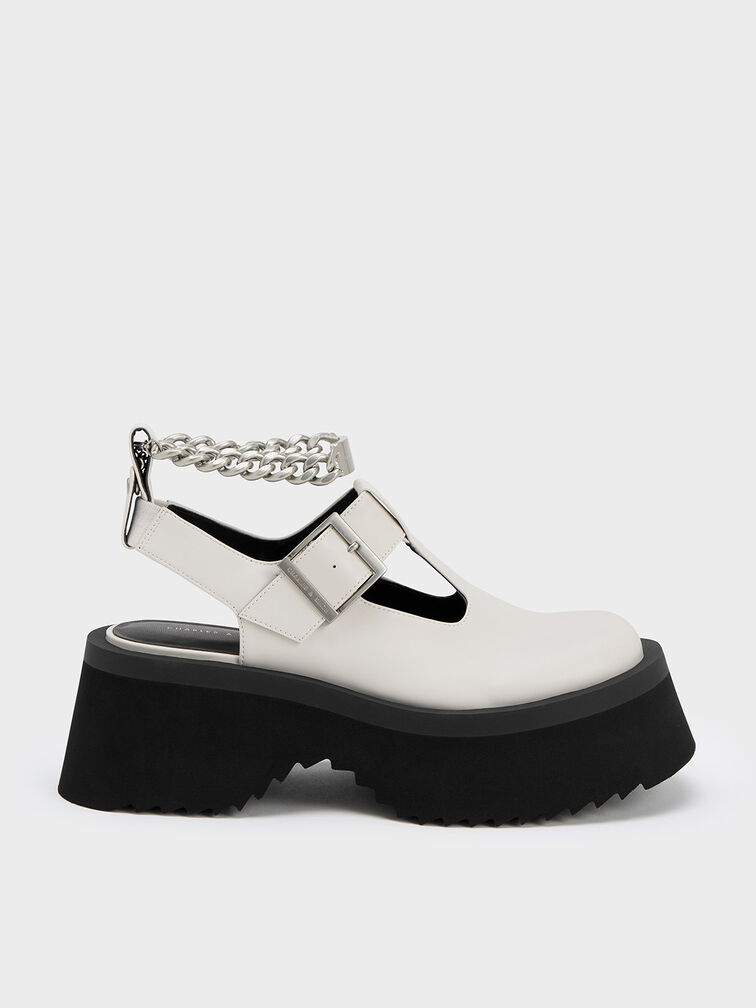 Chunky Chain Cut-Out Mary Janes, , hi-res