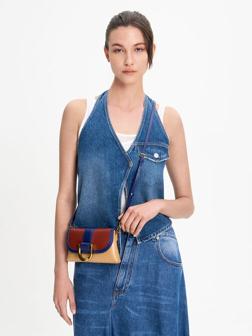 Gabine Colour-Block Crossbody Bag, , hi-res