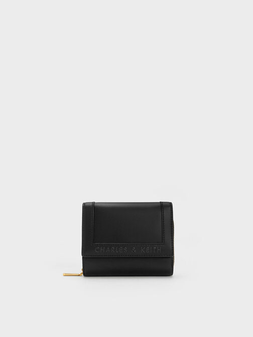 Stitch-Trim Front Flap Wallet, , hi-res