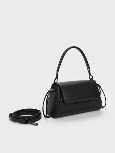 Hanya Top Handle Bag, Jet Black, hi-res