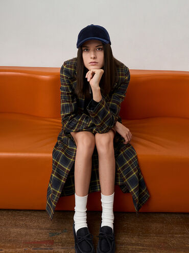 Velvet Cap, Dark Blue, hi-res