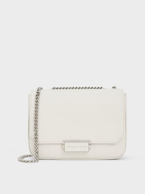 Chain Strap Shoulder Bag, , hi-res