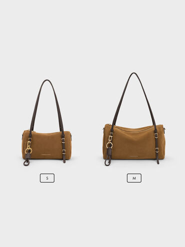 Levy Two-Tone Shoulder Bag, Sahara Sand, hi-res