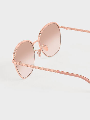 Braided Butterfly Sunglasses, , hi-res