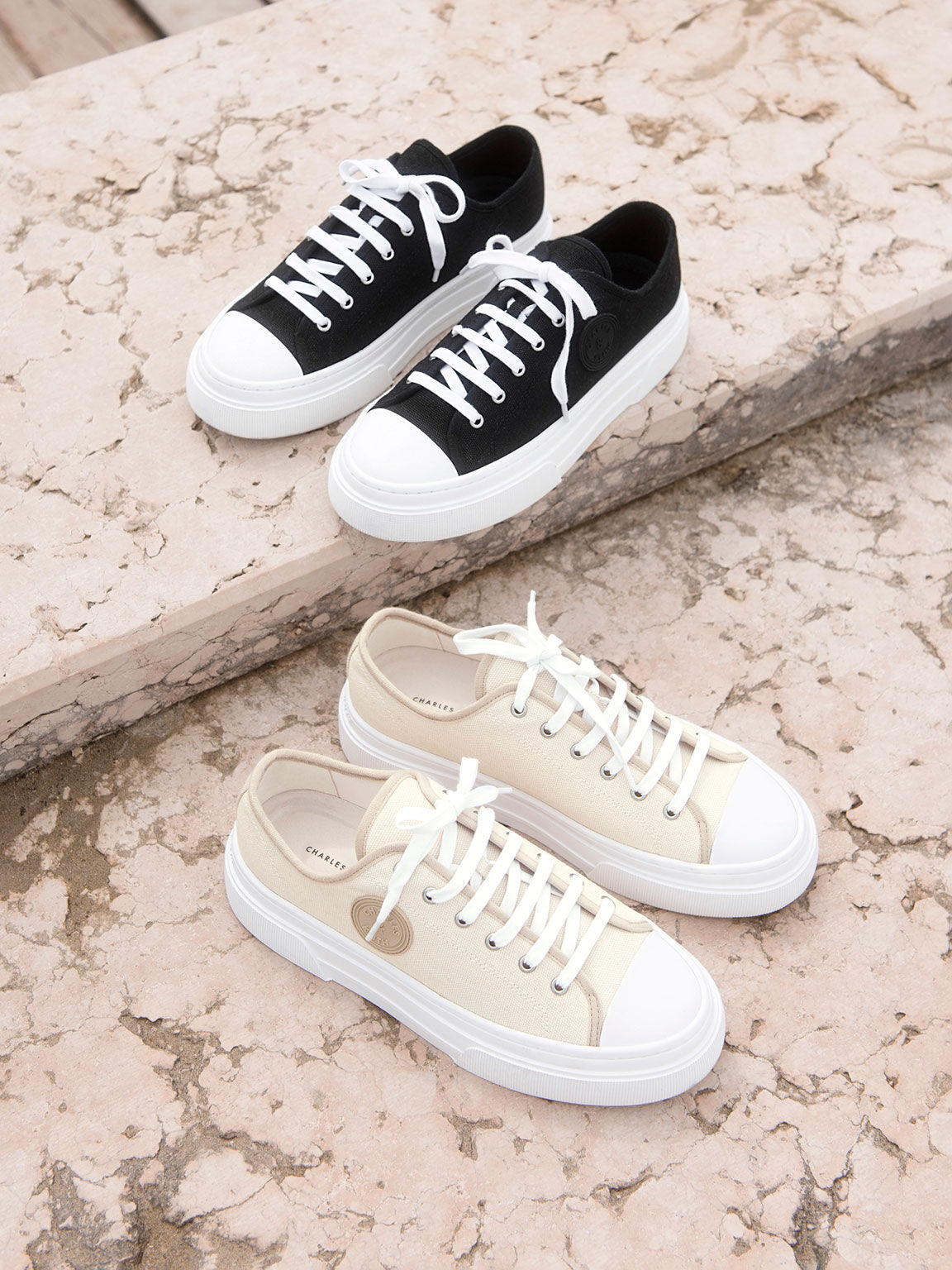 Platform low top sneakers clearance