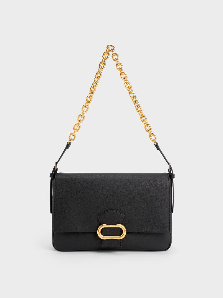 Daki Belted Trapeze Bag, , hi-res