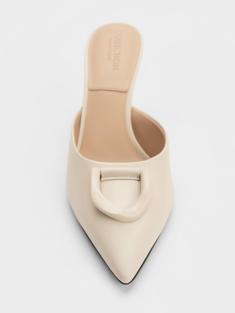 Gabine Leather Mules, , hi-res