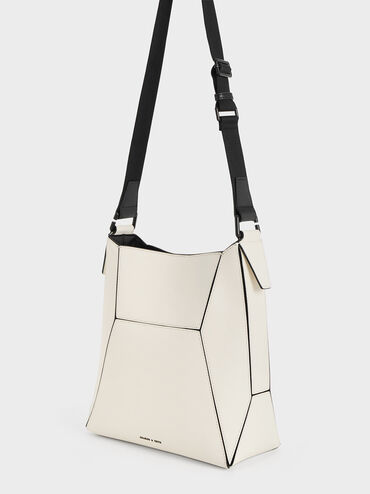 Nasrin Geometric Tote Bag, Multi, hi-res