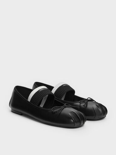 Winona Mary Jane Flats, Black, hi-res