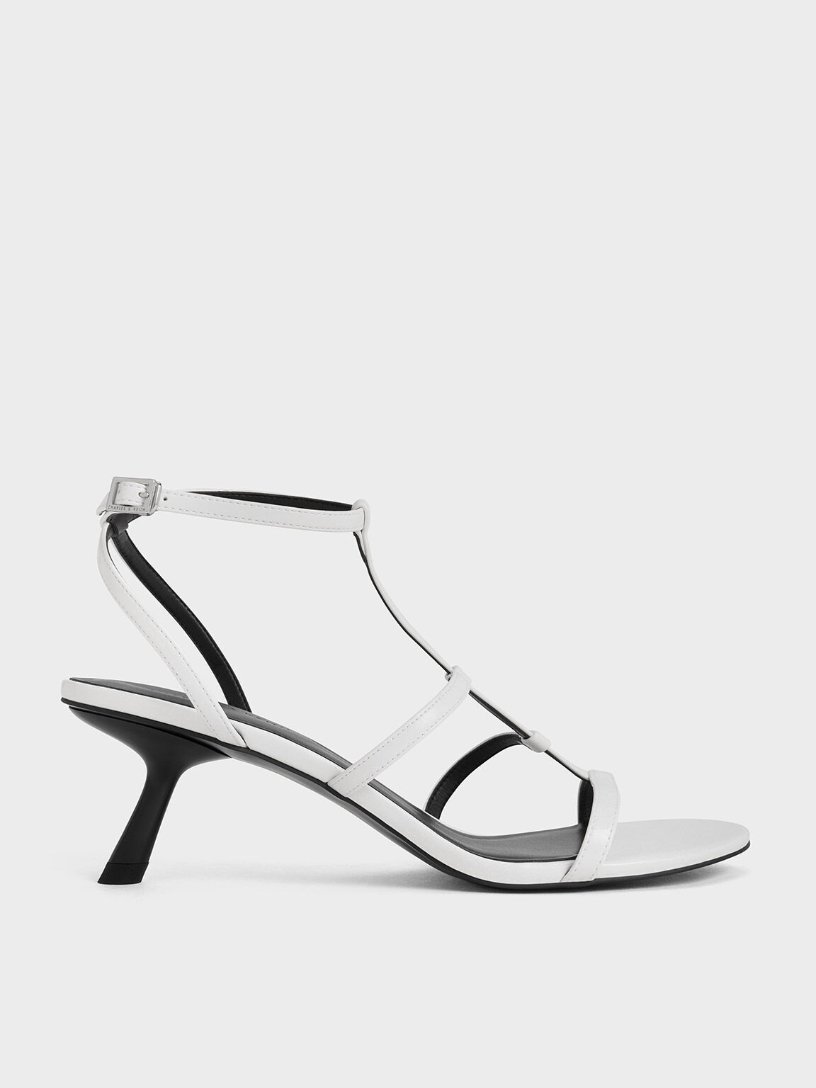 White t bar heels new arrivals