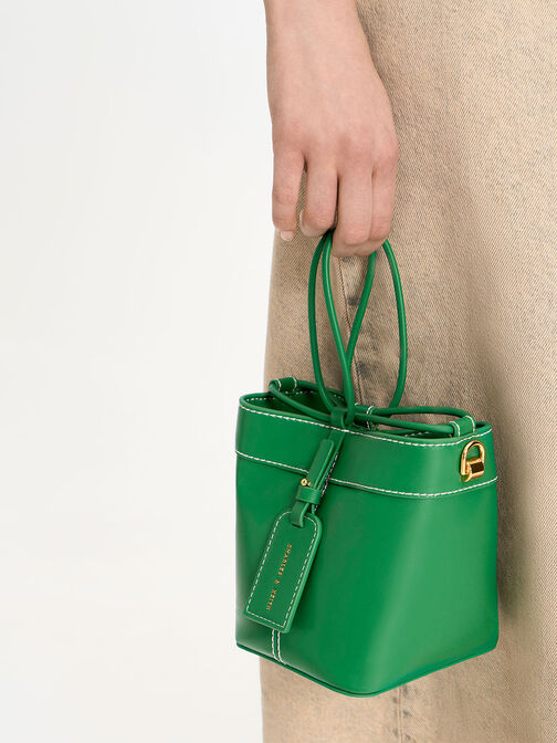 Cordele Bucket Bag, สีเขียว, hi-res