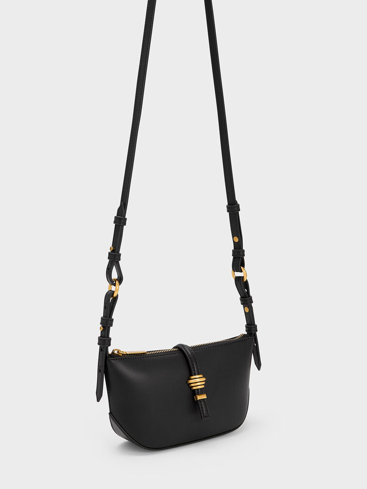 Trudy Belted Geometric Bag, , hi-res