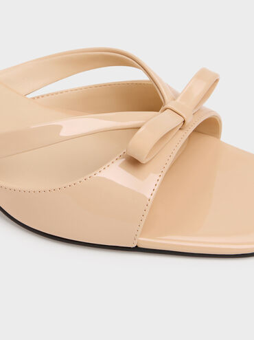 รองเท้าส้นสูงเปิดส้นรุ่น Kaleen, สีนู้ด, hi-res