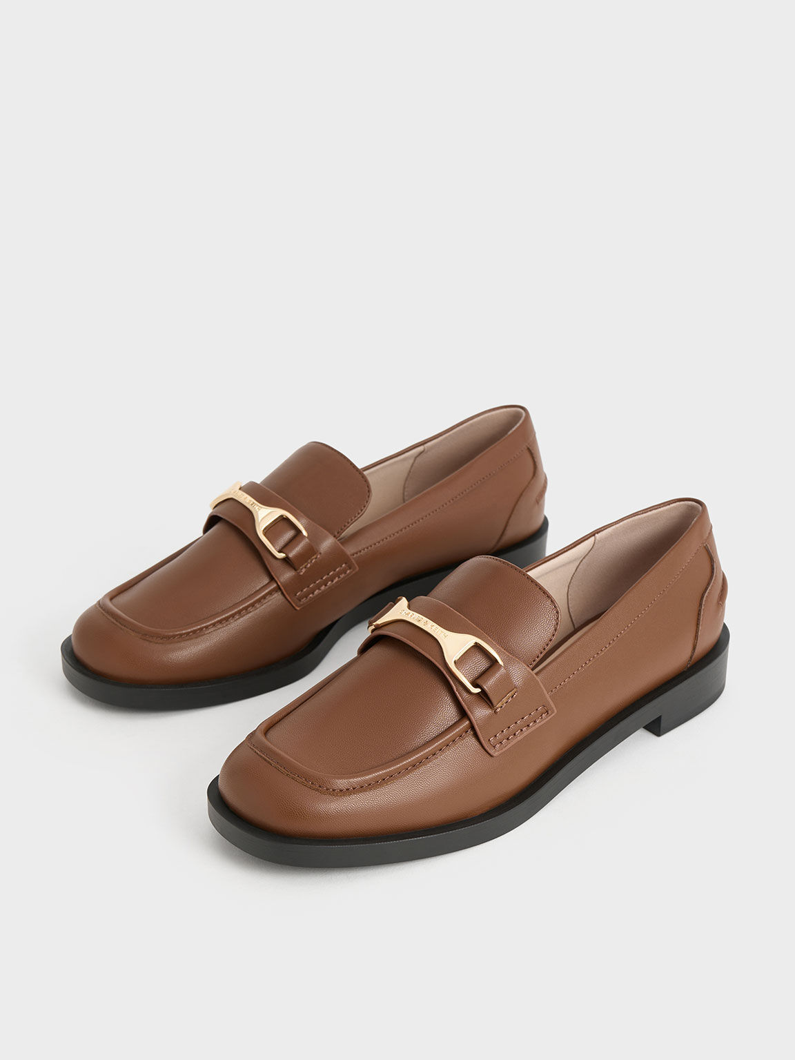 Heeled loafers womens 2025
