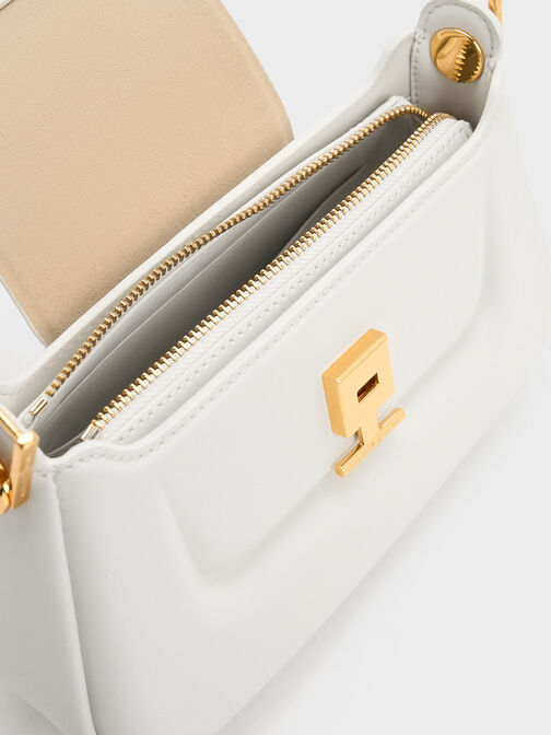 Koa Push-Lock Top Handle Bag, , hi-res