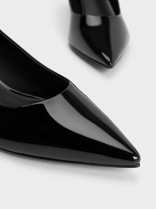 Patent
Pointed-Toe Kitten Heel Pumps, Black Patent, hi-res