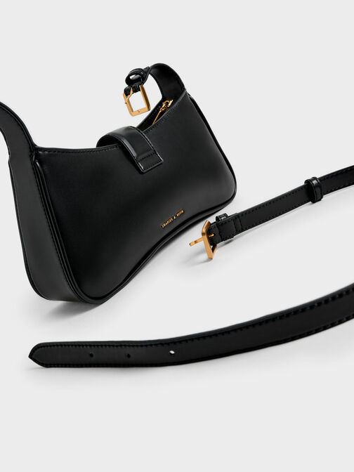 Gabine Curved Shoulder Bag, , hi-res