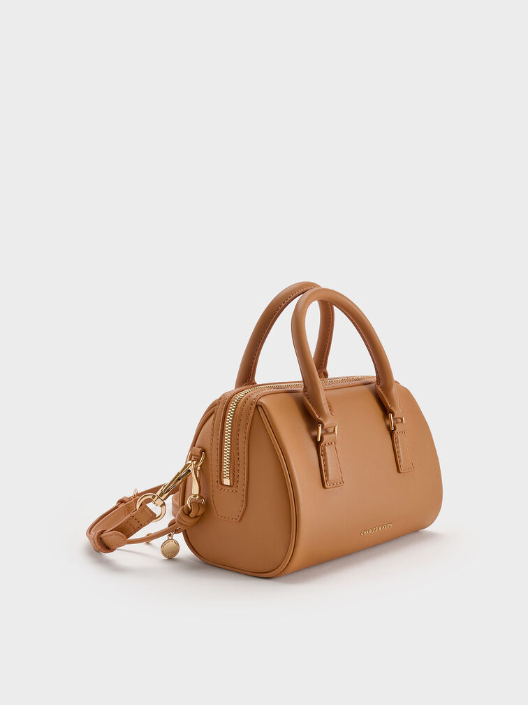 กระเป๋าโบว์ลิ่งรุ่น Everleigh, สีรัสเซ็ตบราวน์, hi-res