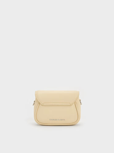 Sammie Knotted-Strap Wristlet, Butter Yellow, hi-res