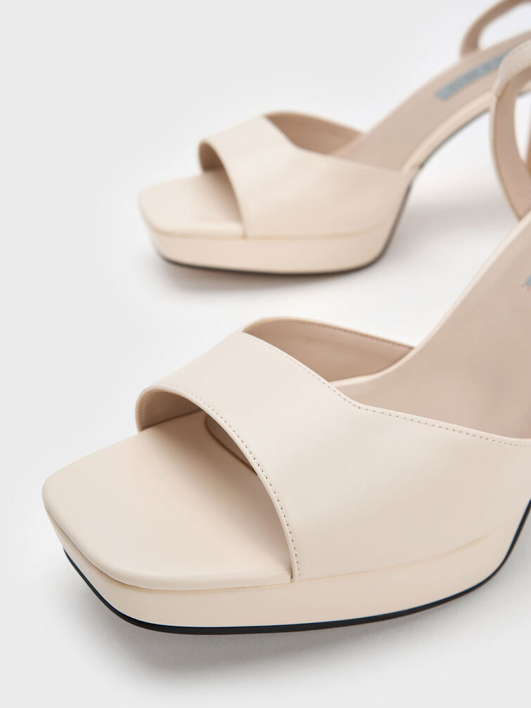 Blade Heel Platform Sandals, , hi-res