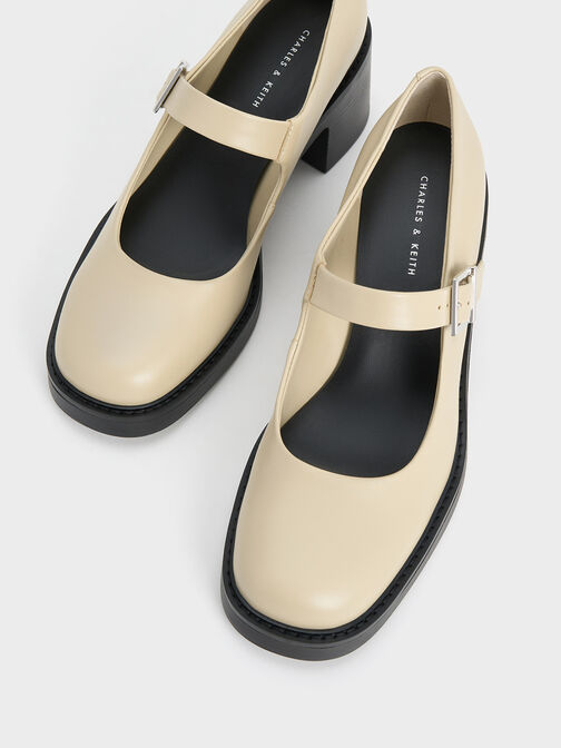 Hester Mary Jane Block-Heel Pumps, , hi-res