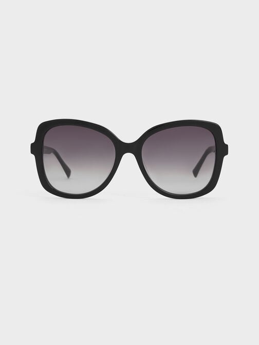 Acetate Butterfly Sunglasses, , hi-res