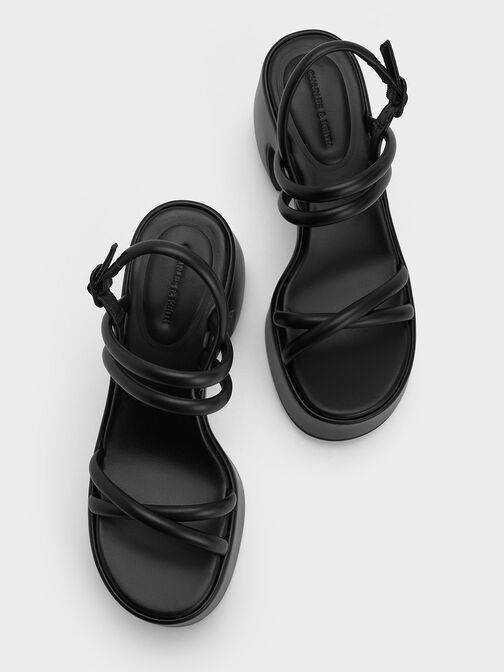 Nerissa Tubular Platform Sandals, , hi-res
