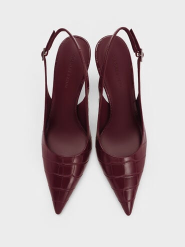 , Animal Print Burgundy, hi-res